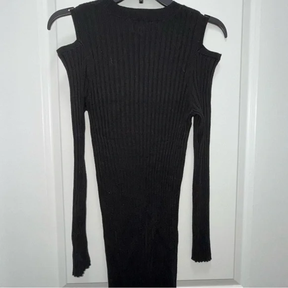 NWT Target A New Day Cold Shoulder Sweater Midi Dress - Picture 5 of 5